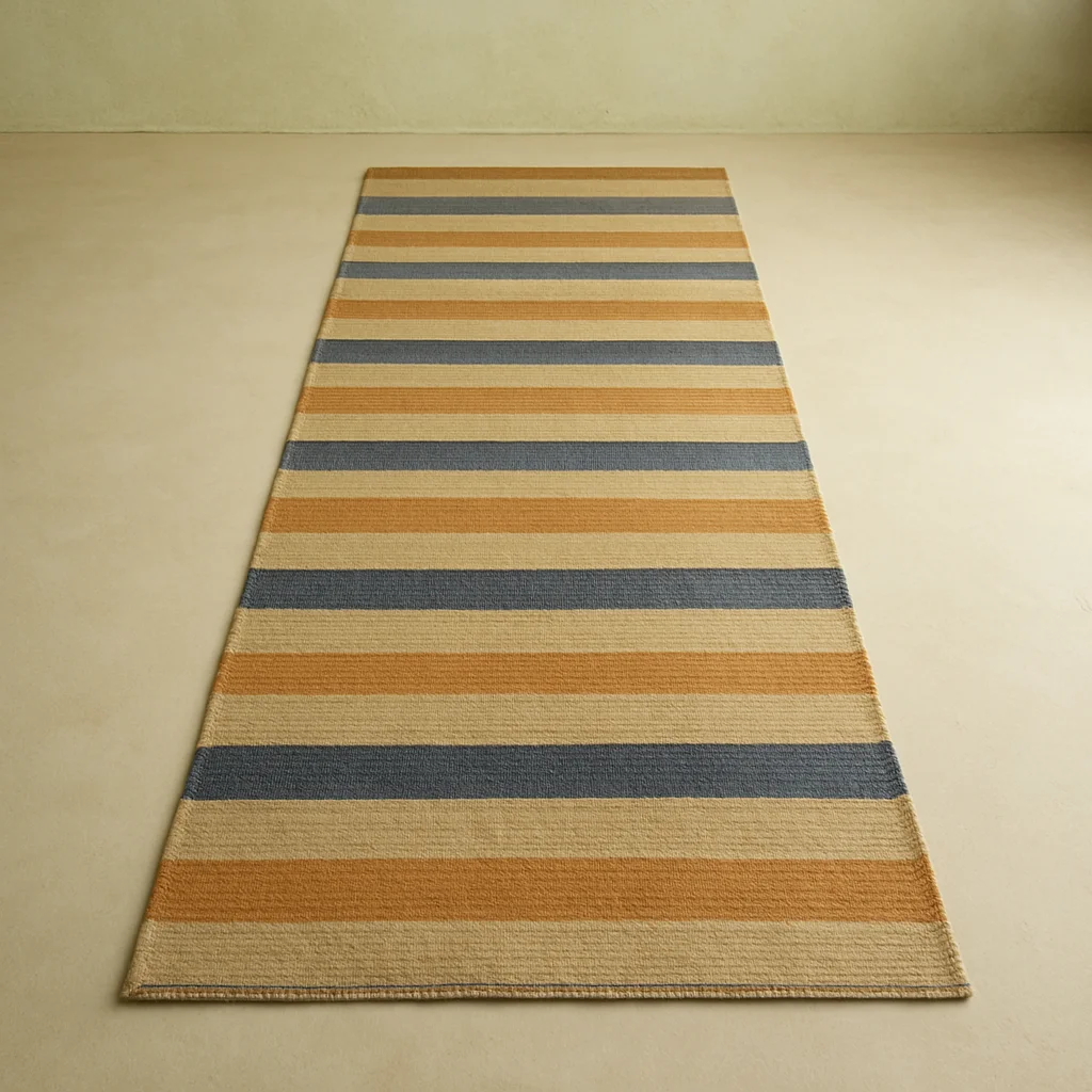 Saffron Kilim Path